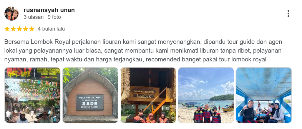 Google Review Screenshot 2